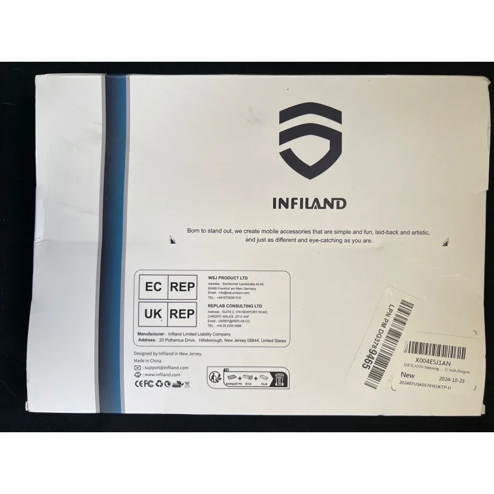 Infiland Samsung Galaxy Tab Keyboard Case 11